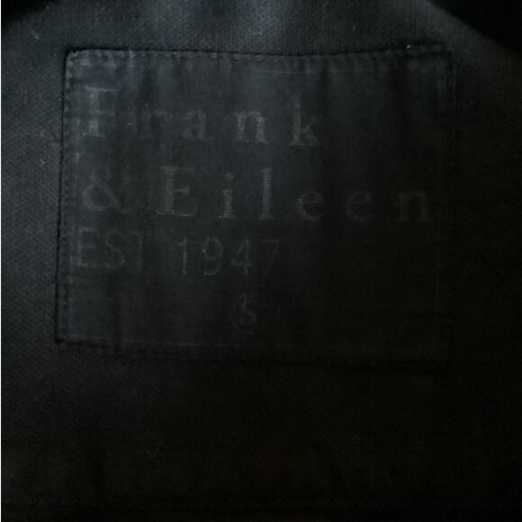 Frank & Eileen Famous Denim Rory Maxi Shirtdress Dress In Black Size Small - Picture 11 of 14